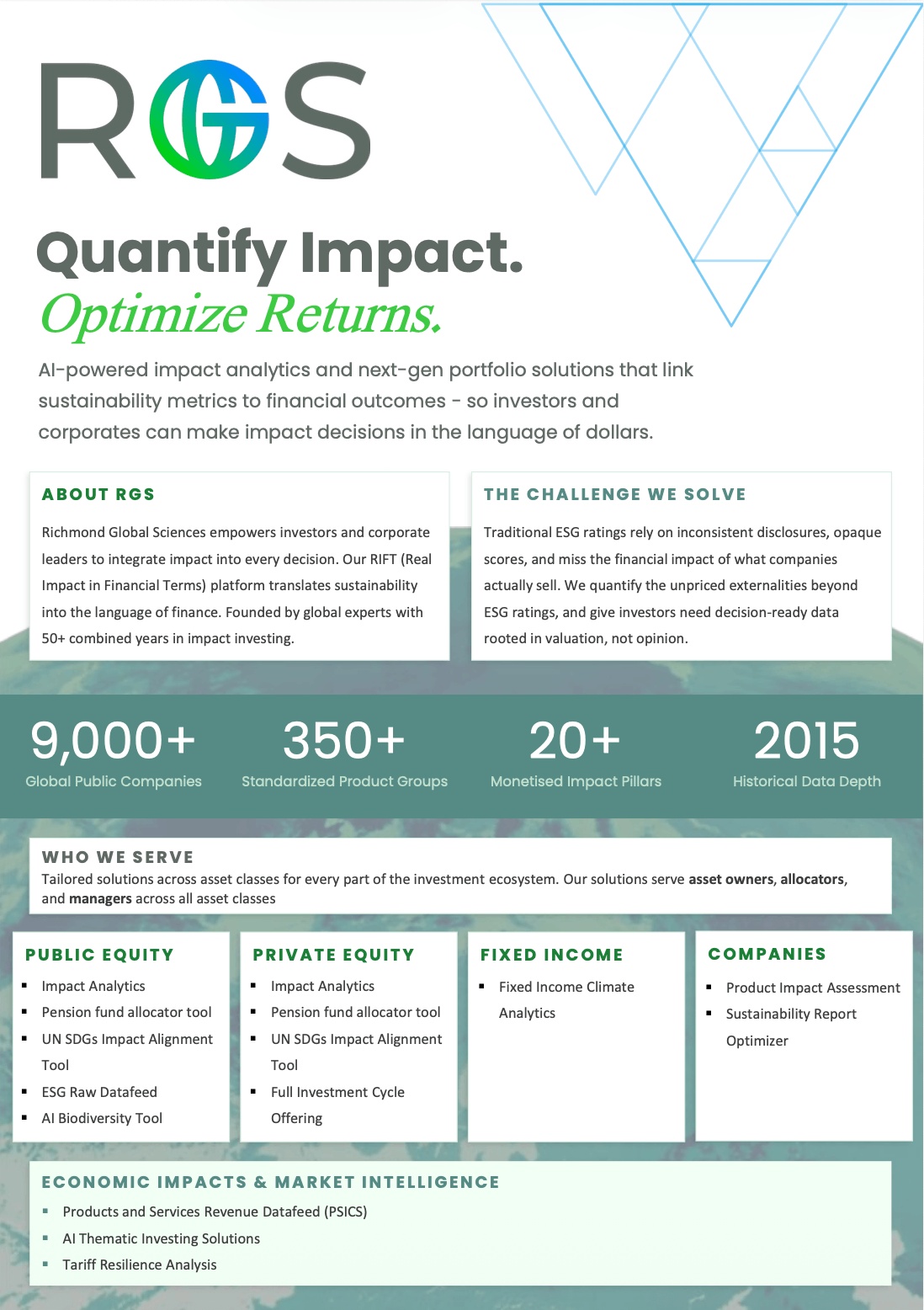 RGS offerings overview