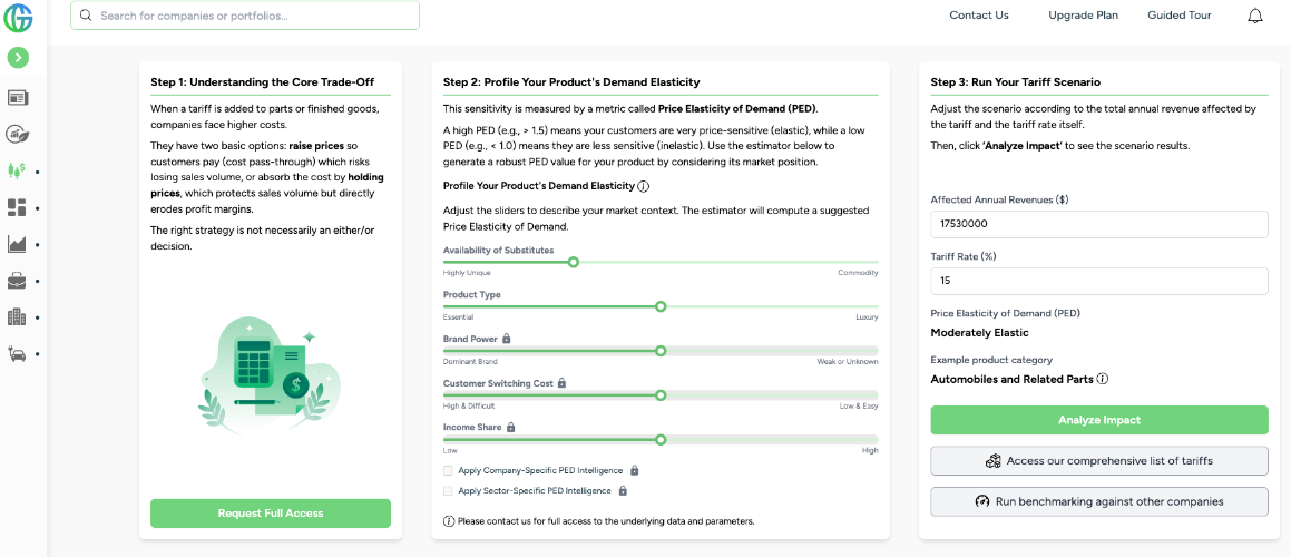 Refactored page, with smaller, independent components.